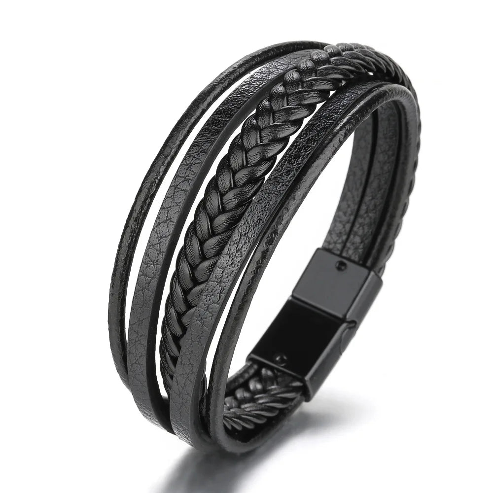 Bracelete Trandy Leather Couro