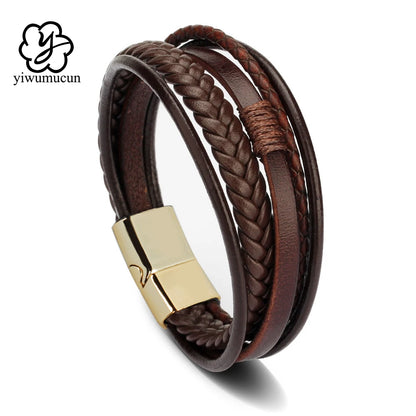 Bracelete Trandy Leather Couro