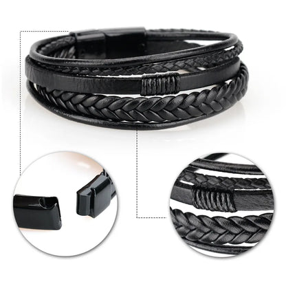 Bracelete Trandy Leather Couro