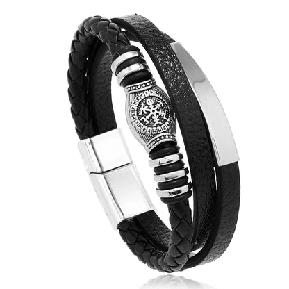 Bracelete Trandy Leather Couro