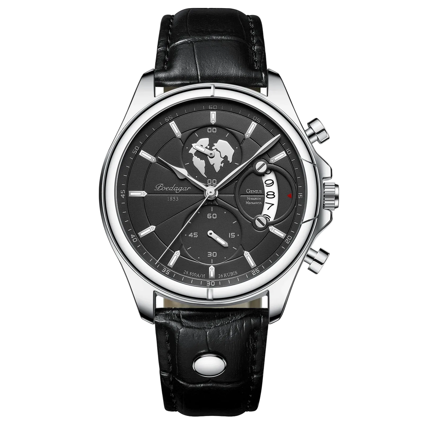 Vieira Genius Couro 41mm