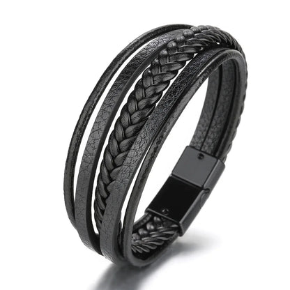Bracelete Trandy Leather Couro