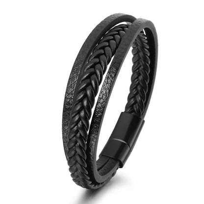 Bracelete Trandy Leather Couro