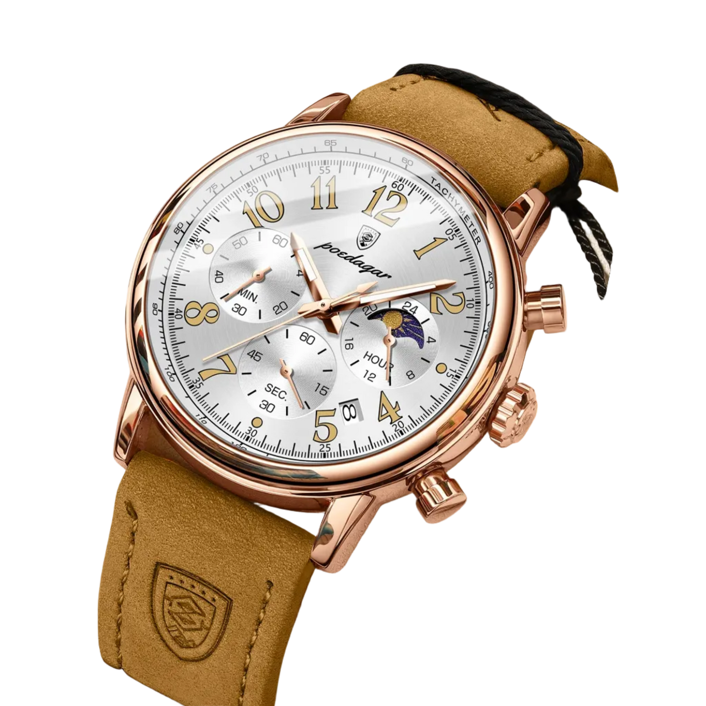 London Watch 41mm Couro