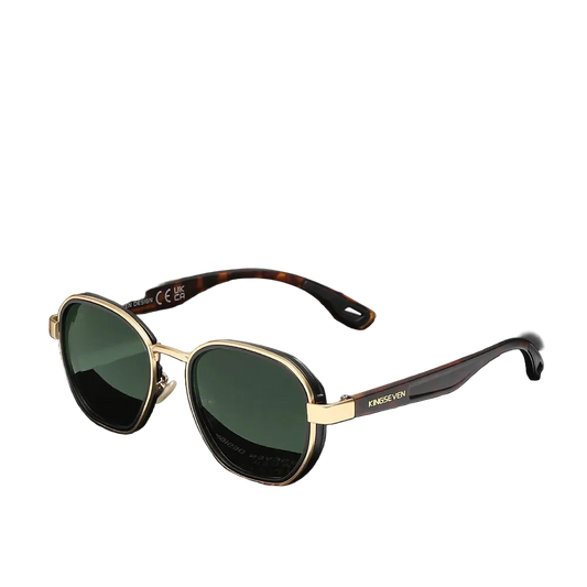 KINGSEVEN Brand Original Sunglasses Men Polarized UV400 Luxury Women Eyewear Male Outdoor Round Frame Causal Fashion Glasses