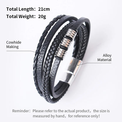 Bracelete Trandy Leather Couro