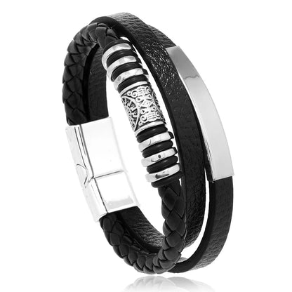 Bracelete Trandy Leather Couro