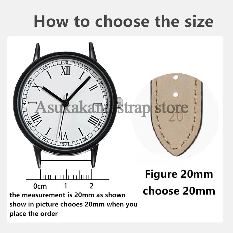 For Tissot Seiko Calf Genuine Leather WatchBand Alligator Grain Butterfly Clasp Watch Strap 12/13/14/15/16/17/18/19/20/22mm 24mm