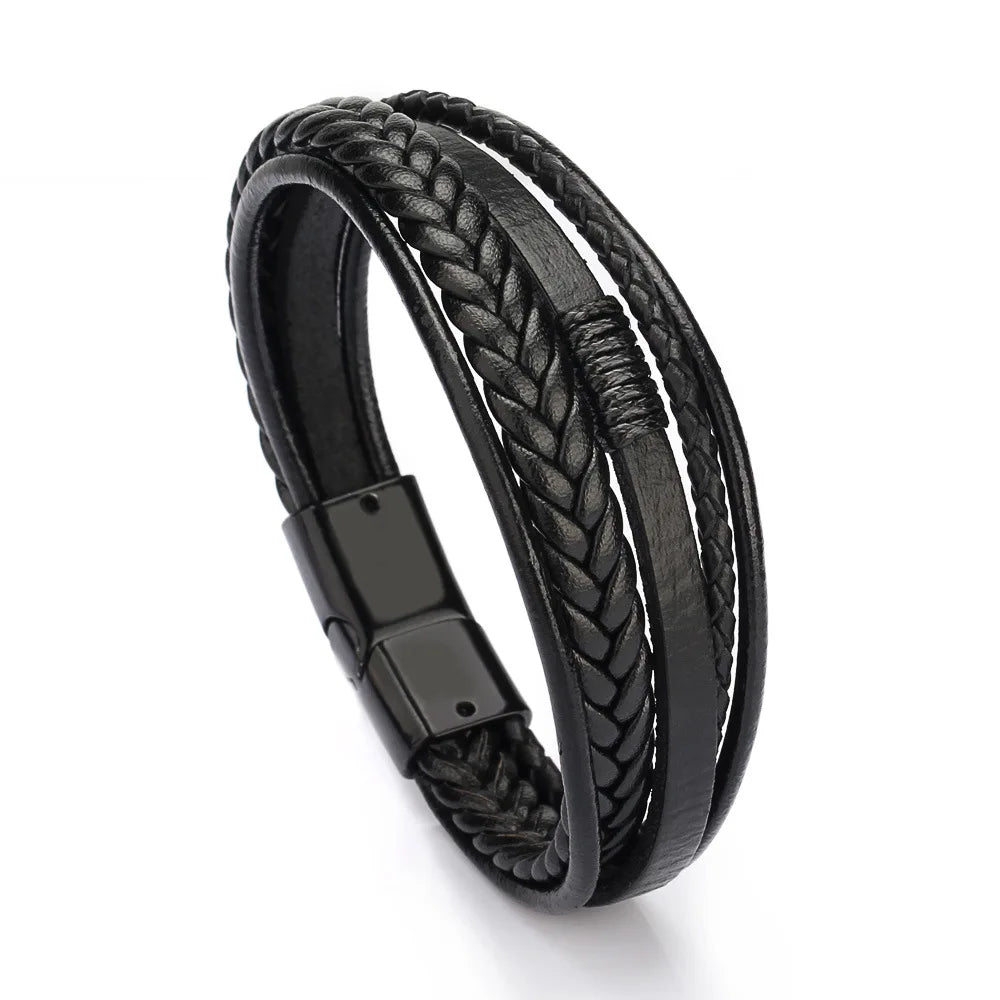 Bracelete Trandy Leather Couro
