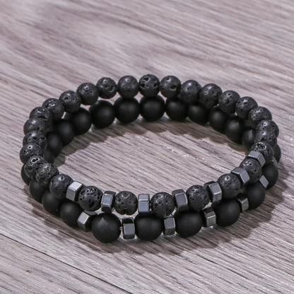 Bracelete Pedras Vulcânicas Nature