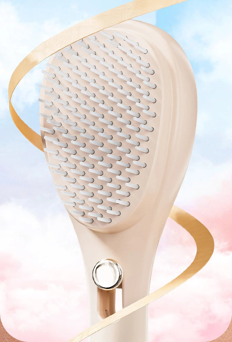 CALIYI Telescopic Magic Comb Not Stick Hair Brush Portable Fluffy Hairdressing Comb Anti Static Styling Tools