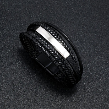 Bracelete Trandy Leather Couro