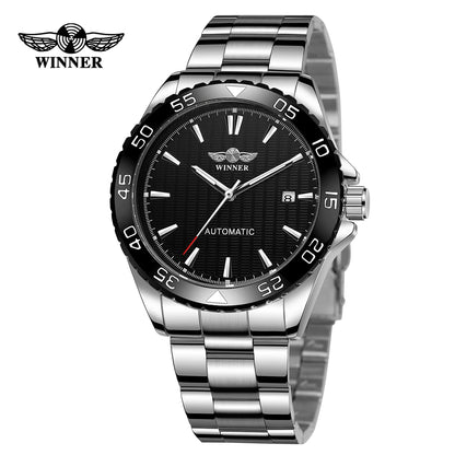 Relógio T-Winner automático aço