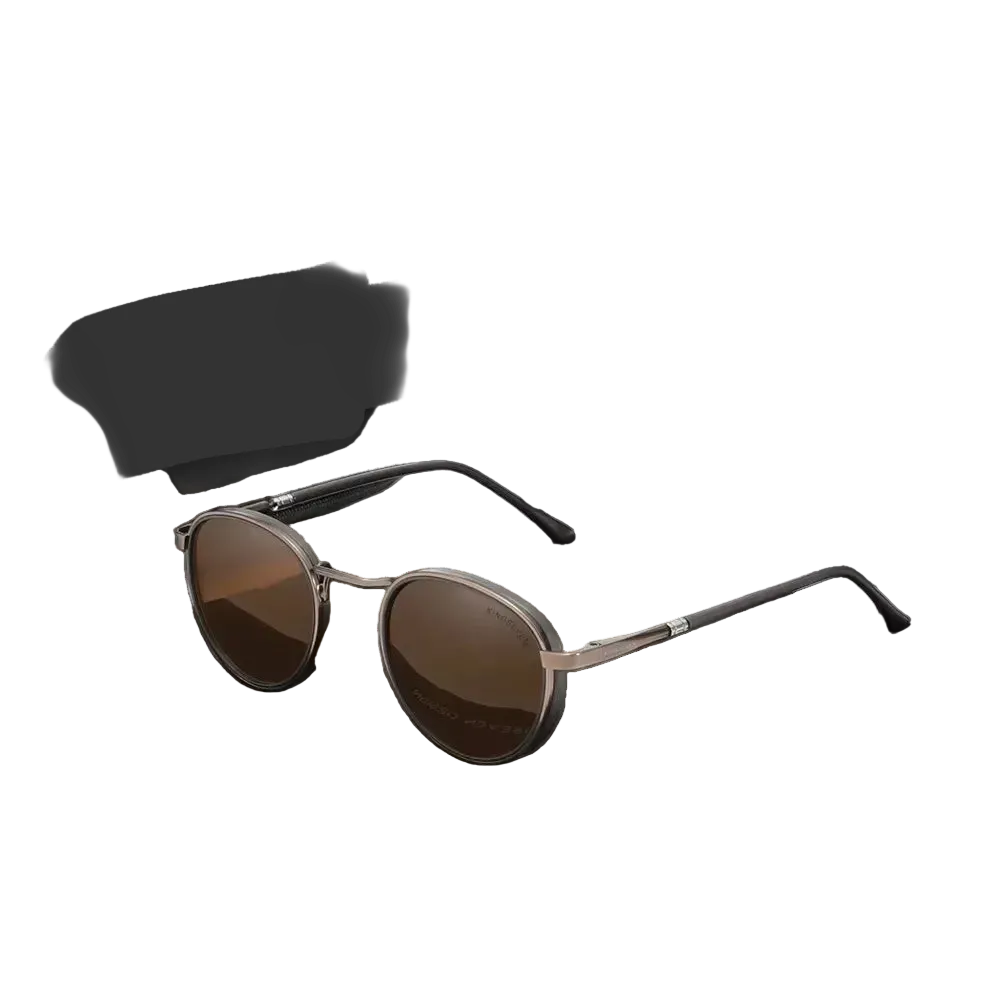 KINGSEVEN Brand Original Causal Round Frame Sunglasses Men Polarized UV400 Luxury Retro Women Driving Summer Fishing Glasses