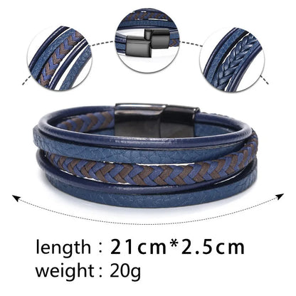 Bracelete Trandy Leather Couro