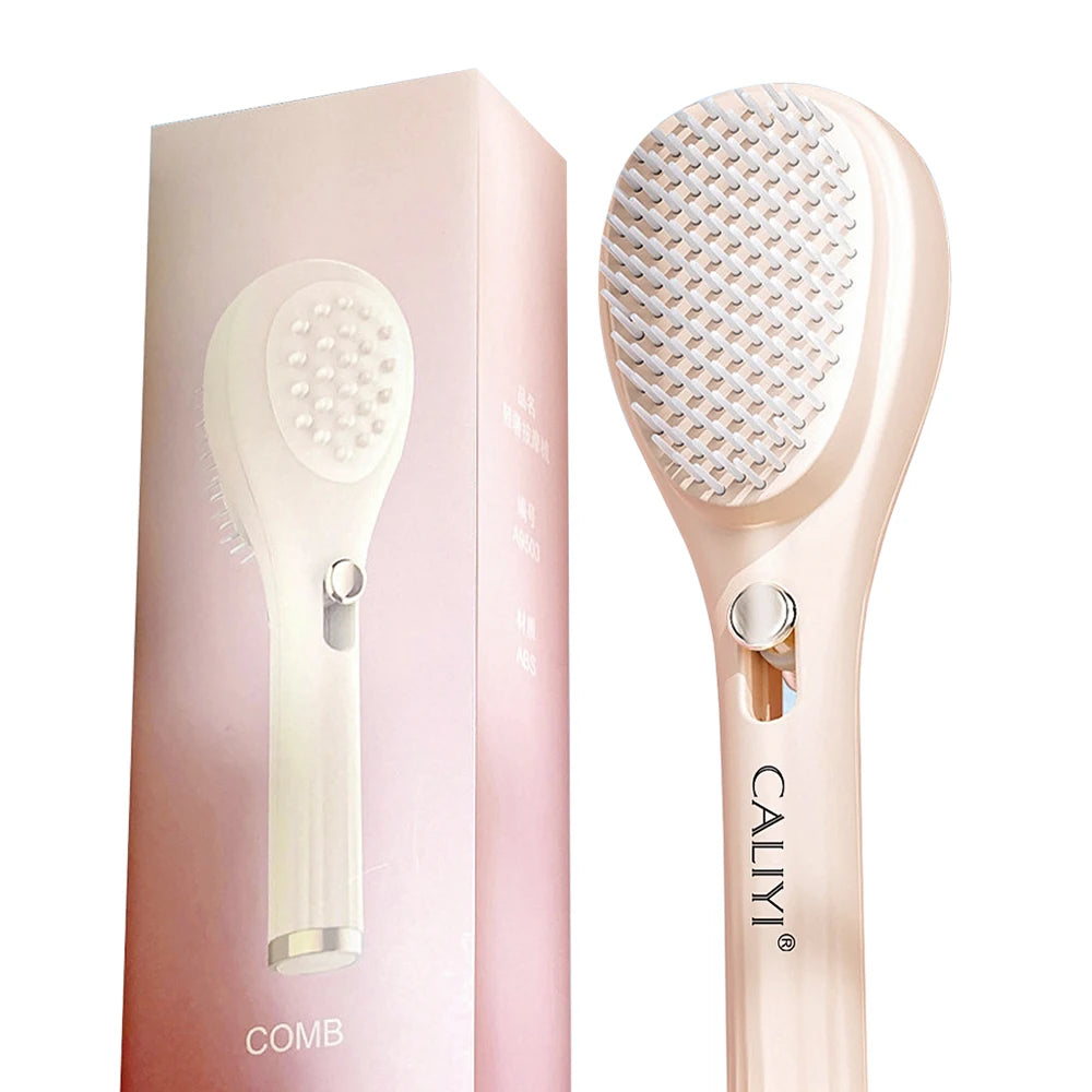 CALIYI Telescopic Magic Comb Not Stick Hair Brush Portable Fluffy Hairdressing Comb Anti Static Styling Tools