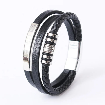 Bracelete Trandy Leather Couro