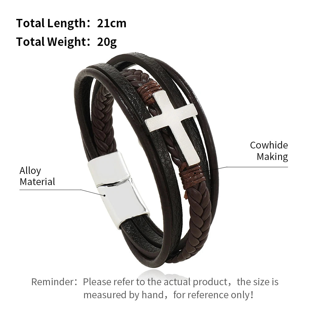 Bracelete Trandy Leather Couro