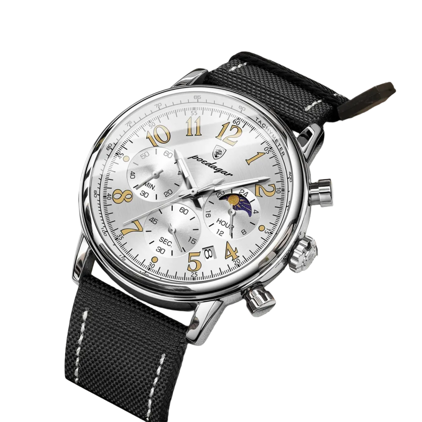 London Watch 41mm Couro